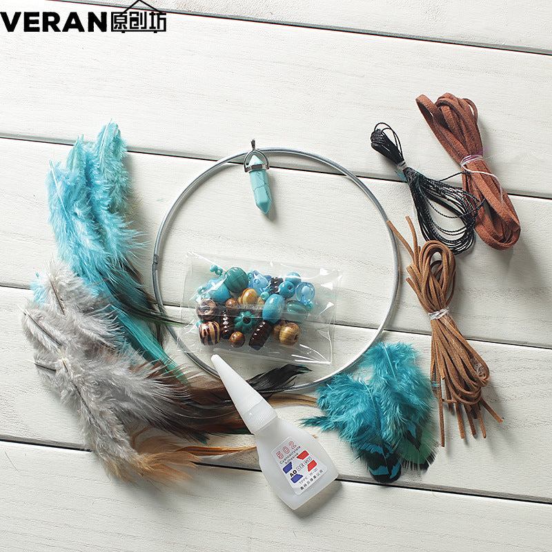 New DIY Dream Catcher Material Bag Car Dreamcatcher